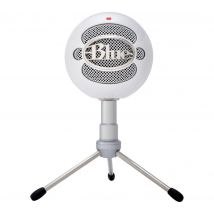 BLUE Snowball iCE USB Streaming Microphone - White, White