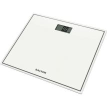 SALTER Compact Glass 9207 WH3R Bathroom Scales - White, White