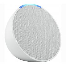AMAZON Echo Pop (1st Gen) Smart Speaker with Alexa - Glacier White, White