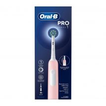 ORAL B Pro 1 Cross Action Electric Toothbrush - Pink, Pink