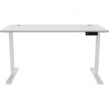 PIRANHA E-BASE 120 Gaming Desk - White, White