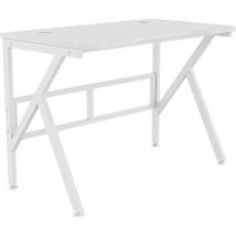 PIRANHA Base 100 Gaming Desk - White, White