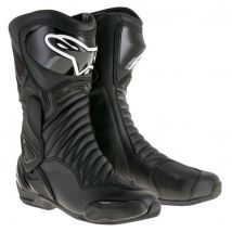 Alpinestars SMX-6 V2 Motorcycle Boot - UK 9.5 / Eur 44 - Black / Black, Black