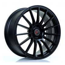 2Forge ZF1 Alloy Wheels In Matt Black Set Of 4 - 18x10 Inch ET38 5x114.3 PCD 72.6mm Centre Bore Black Matt, Black