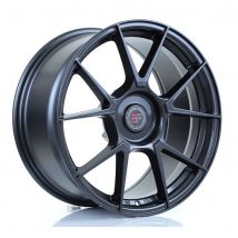 2Forge ZF6 Alloy Wheels In Gloss Gunmetal Set Of 4 - 18x10 Inch ET30 5x110 PCD 76mm Centre Bore Gloss Gunmetal, Gunmetal