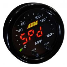 AEM Electronics X Series GPS Speedometer - Black, Black