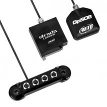 AIM Motorsport Strada Track Logger Kit With Data Hub And GPS - Car/Bike with 0.5m Cable, 0.5m Cable
