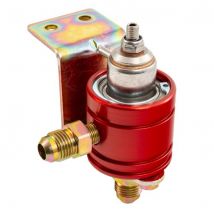 Alpha Adjustable Fuel Pressure Regulator - Red, -6 JIC
