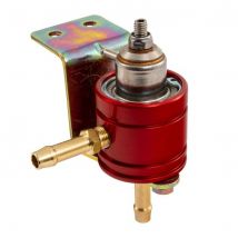 Alpha Adjustable Fuel Pressure Regulator - Red, Red