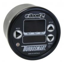 Turbosmart E - Boost 2 Turbo Boost Controller - 60 PSI Black Face - Black Bezel 60mm, Black
