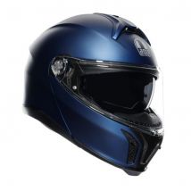 AGV Tour Modular Plain Motorcycle Helmet - L (59-60cm), Matte Galassia Blue, Blue
