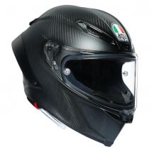AGV PISTA GP-RR Plain Carbon Motorcycle Helmet - Matt Carbon - Medium (58cm), Black