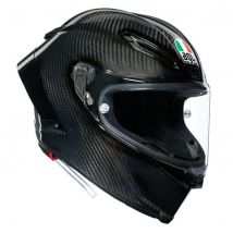 AGV PISTA GP-RR Plain Carbon Motorcycle Helmet - Glossy Carbon - XX-Large (63cm), Black