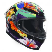 AGV K6-S Morbidelli 2021 Replica Motorcycle Helmet - Morbidelli 2021 - Large (60cm), Black/purple/red