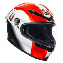 AGV K6-S SIC58 Replica Motorcycle Helmet - SIC58 - X-Small (54cm), Black/red/white