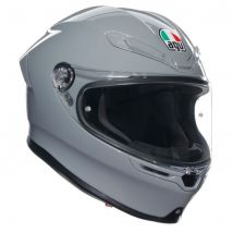 AGV K6-S Plain Motorcycle Helmet - Nardo Grey - X-Small (54cm), Grey