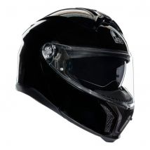 AGV Tour Modular Plain Motorcycle Helmet - 2XL (63-64cm), Black, Black