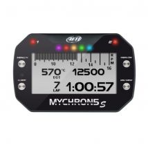 AIM Motorsport MyChron5 S Dash Logger / Kart Lap Timer With GPS - With M5 Water Temp Sensor