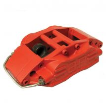 E-Tech Engineering Brake Caliper And Engine Bay Paint - Red, Black/red
