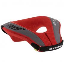 Alpinestars Sequence Youth Neck Roll - S/M, Black / Red
