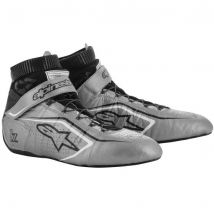 Alpinestars Tech 1-Z V2 Race Boots - Colour: Silver / Black / White, Size: UK 7 / Eur 40.5
