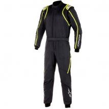 Alpinestars GP Race V2 Race Suit - Colour: Black / Fluro Yellow, Size: 48