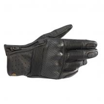 Alpinestars Rayburn V2 Leather Motorcycle Gloves - Medium - Black, Black