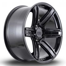 Alpha Offroad Surge Alloy Wheels In Black Set Of 4 - 20x9 Inch ET10 6X139 PCD 61mm Centre Bore Black, Black