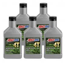 Amsoil 100% Synthetic 4T Performance Motorcycle Engine Oil - Special Offer - 20W50