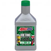 Amsoil Synthetic Metric Motorcycle Engine Oil - 10W30