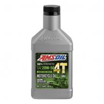 Amsoil 100% Synthetic 4T Performance Motorcycle Engine Oil - 20W50