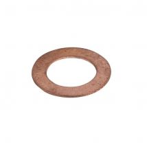 Automotive Plumbing Solutions Copper Crush Washers - 04 (0.437 Inch I.D), Gold
