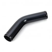 Automotive Plumbing Solutions Aluminium Air / Coolant / Intercooler Pipe - Black, 45 Degree, 76mm