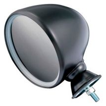 Demon Tweeks Lightweight Dome Style Side Mirror - Black Convex Glass, Black
