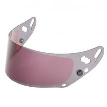 Arai Anti Fog Visor With Pink Insert For GP-7 Series Helmet (GP-7SRC, GP-7SRC ABP) - Dark Smoke, Dark Smoke
