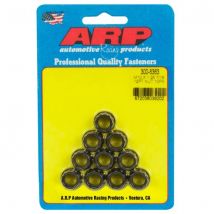 ARP Metric High Tensile Nuts - 12 Point - M8 x 1.0, 10mm Socket Size Pack Of 10