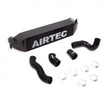 Airtec Front Mounted Intercooler Kit - White Logo Black Hoses