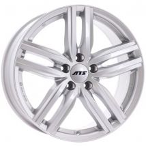 ATS Antares Alloy Wheels In Polar Silver Set Of 4 - 17x7 Inch ET45 5x112 PCD 57.1mm Centre Bore Polar Silver, Silver