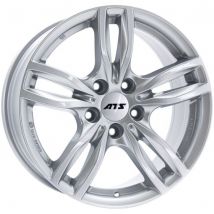 ATS Evolution Alloy Wheels In Polar Silver Set Of 4 - 18x7 Inch ET45 5x112 PCD 57.1mm Centre Bore Polar Silver, Silver