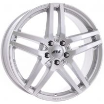 ATS Mizar Alloy Wheels In Polar Silver Set Of 4 - 17x7.5 Inch ET36 5x112 PCD 66.5mm Centre Bore Polar Silver, Silver