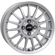 ATS Streetrallye Alloy Wheels In Polar Silver Set Of 4 - 15x6 Inch ET23 4x108 PCD 65.1mm Centre Bore Polar Silver, Silver