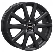 Autec Skandic Alloy Wheels in Black Matt Set of 4 - 15x6 Inch 4x100 PCD ET40 60.1mm Centre Bore Black Matt, Black