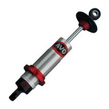 Avo Universal Twin Tube Coilover Damper - Single Adjustment 2inch Body Dia Aluminium 14inch Open Length With Poly Bushes