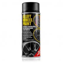 E-Tech Engineering Alloy Wheel Paint - Motorsport Black, Black