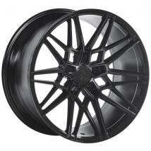 AXE CF1 Alloy Wheels In Black Gloss Set of 4 - 20x10.5 Inch ET42 5x110 PCD 74.1mm Centre Bore Black Gloss, Black