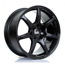 Bola B7 Alloy Wheels In Gloss Black Set Of 4 - 18x9.5 Inch ET25 5x112 PCD 76mm Centre Bore Gloss Black, Black