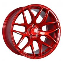 Bola B8R Alloy Wheels In Candy Red Set Of 4 - 18x9.5 Inch ET42 5x112 PCD 72.6mm Centre Bore Candy Red, Red