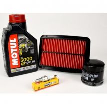 Motul Oil, HiFlo Oil Filter, NGK Spark Plugs & MIW Air Filter Service Kit