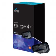 Cardo Freecom 4+ Motorcycle Bluetooth Helmet Intercom - Single