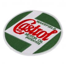 Castrol Classic Cloth Badge / Patch - Green, Green